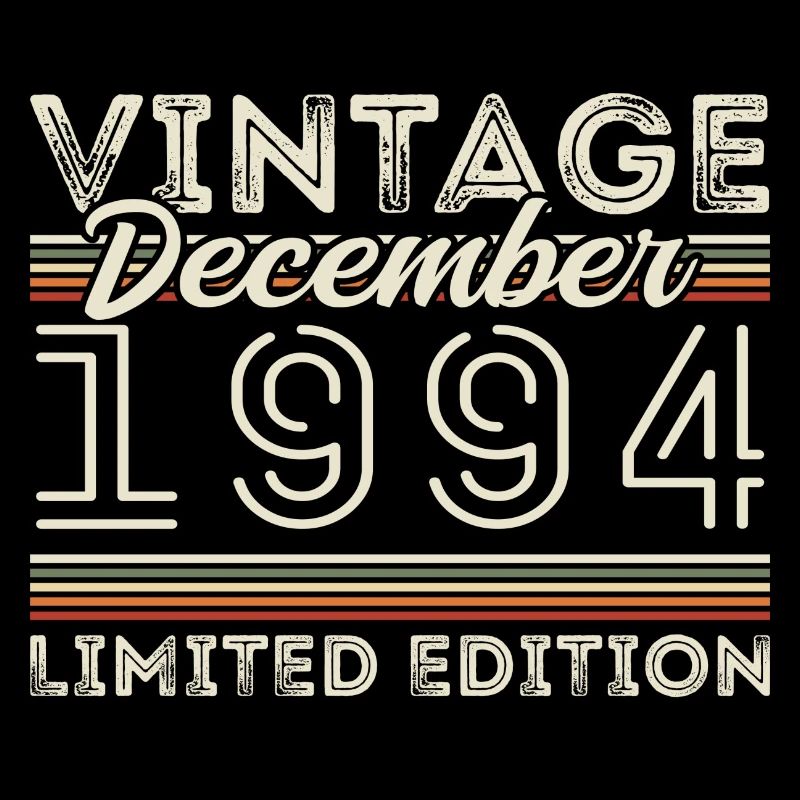 Vintage December 1994 - 31st Anniversary December