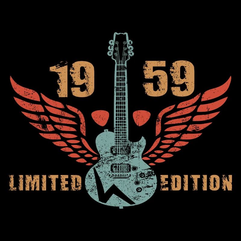 Guitariste Guitariste Anniversaire 1959