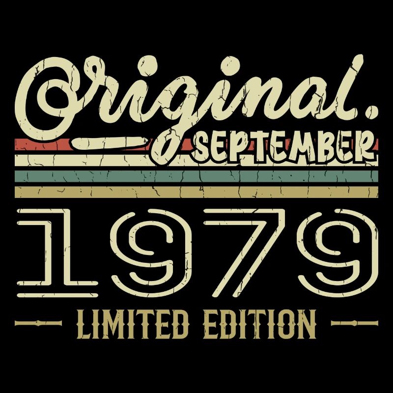 September 1979 Geburtstagsgeschenk September 1979