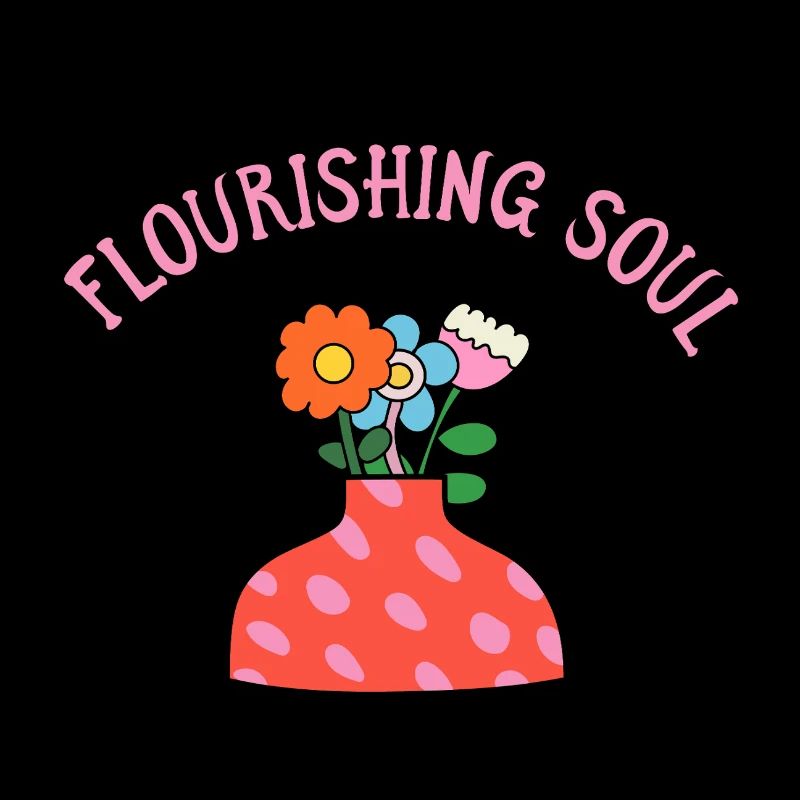 Bouquet fleuri - Âme colorée - Cadeau