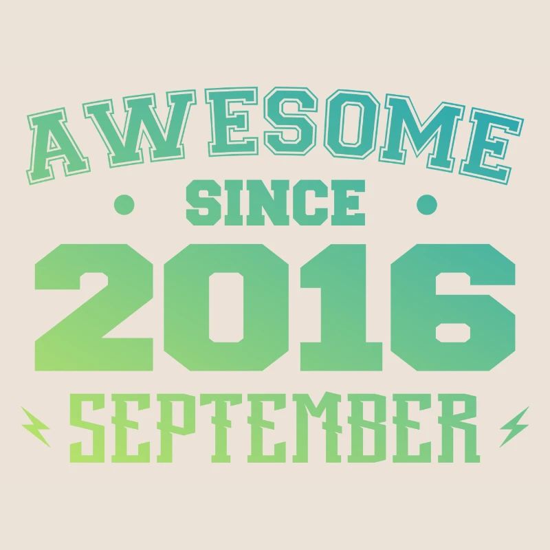 September 2016 Geburtstagsgeschenk September 2016