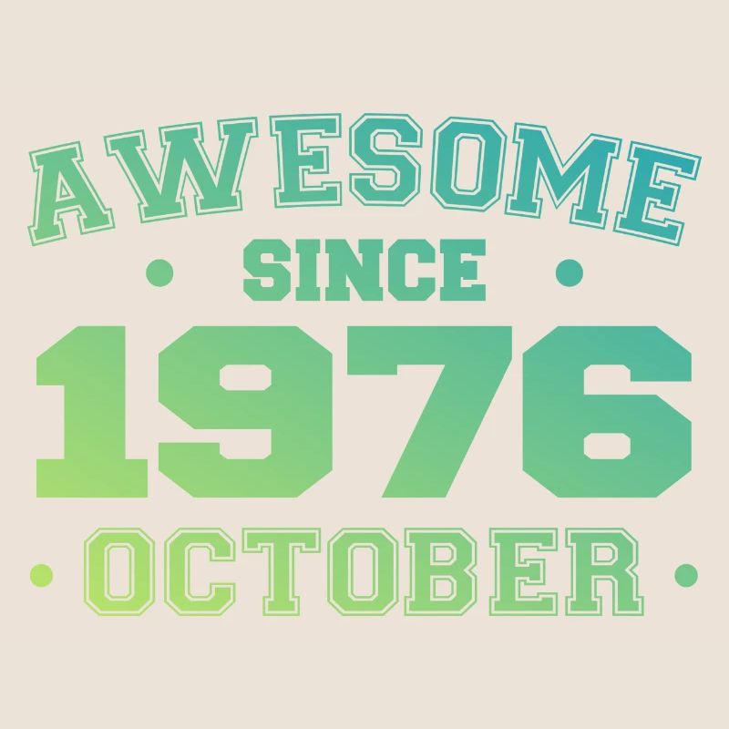 October 1976 - October 1976 Birthday Gift