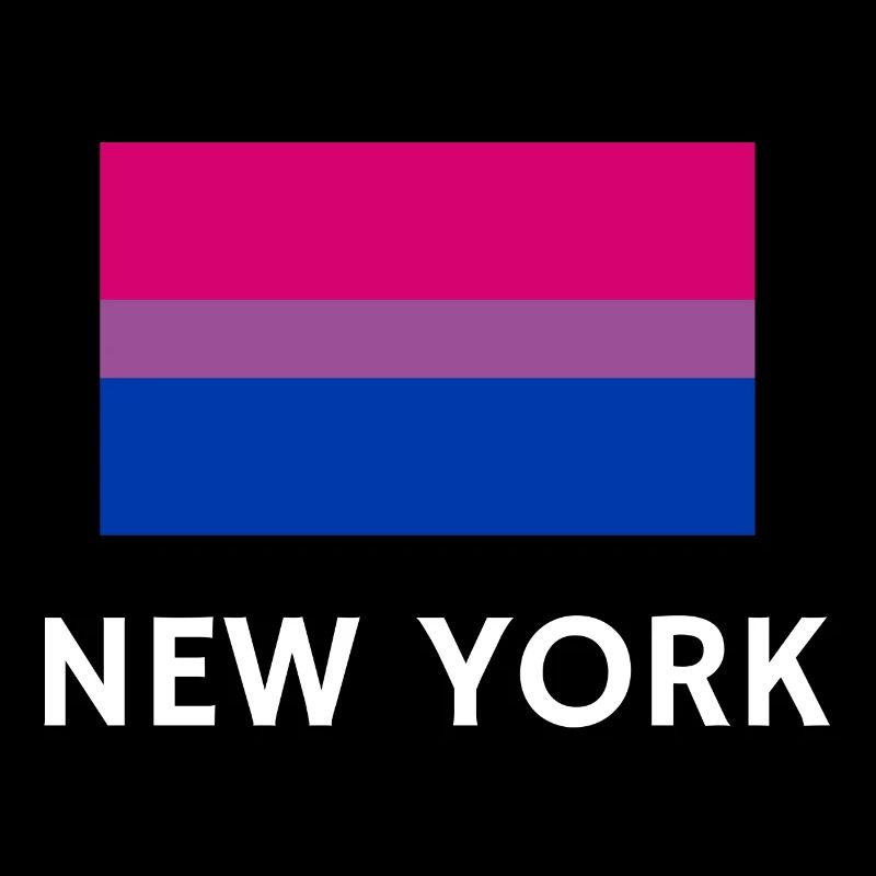 Drapeau de la Bi Pride New York
