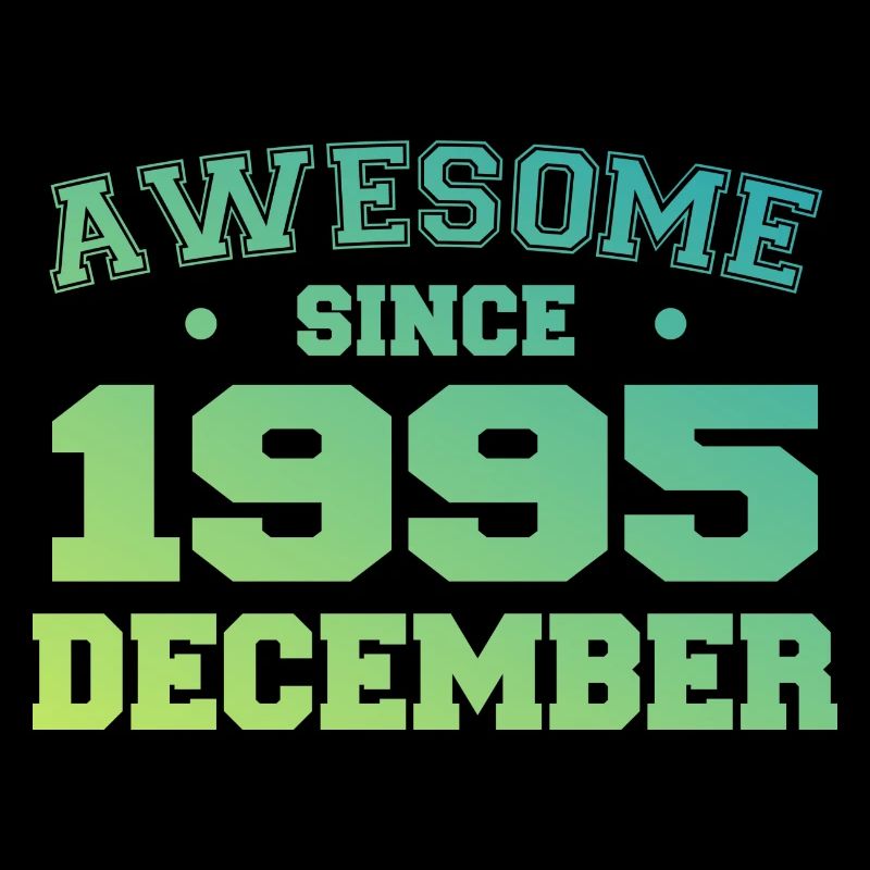 Anniversaire Décembre 1995 - Cadeau Decembre 1995