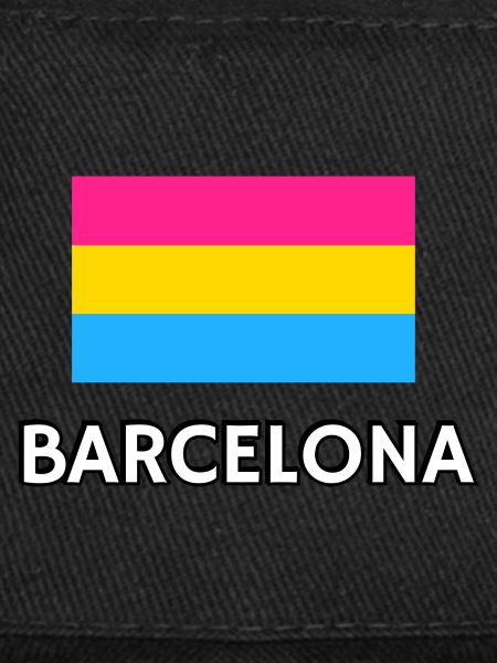 Pan Pride Flagge Barcelona