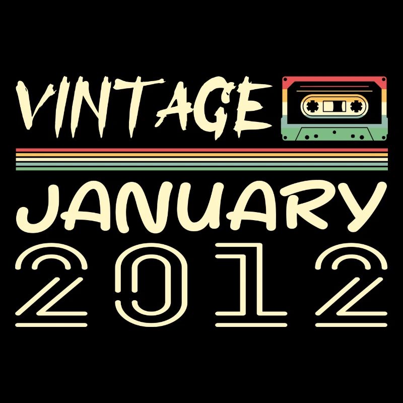 Vintage January 2012 - Birthday January 2012