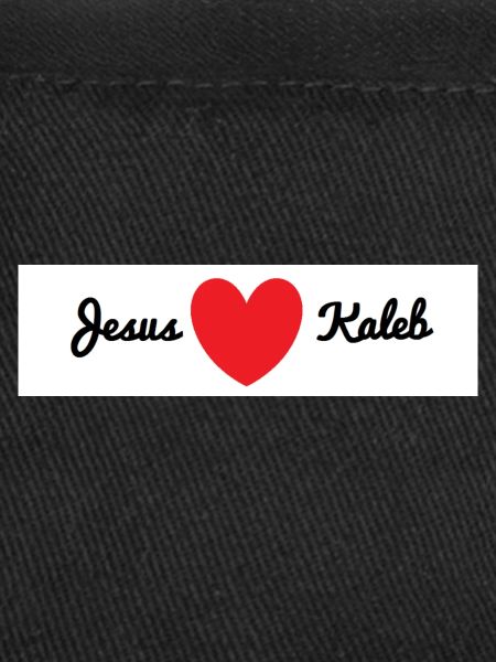 Jésus aime Caleb