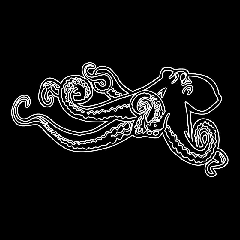 Big proud octopus