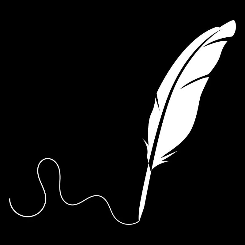 Plume blanche