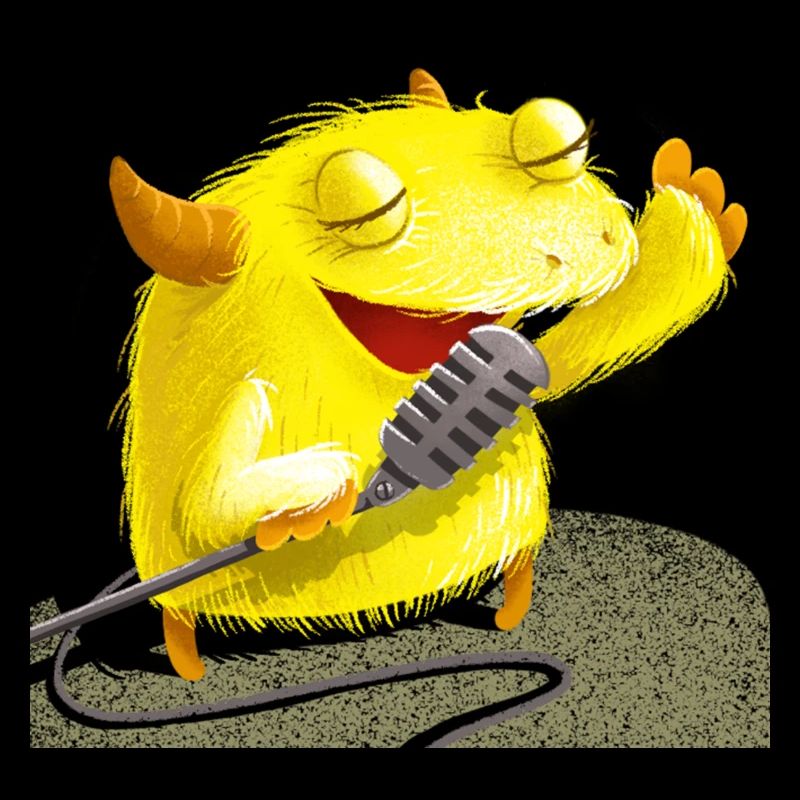 Cool et drôle chanteur Monster MathBatt