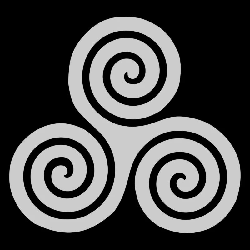 Triskelion grau