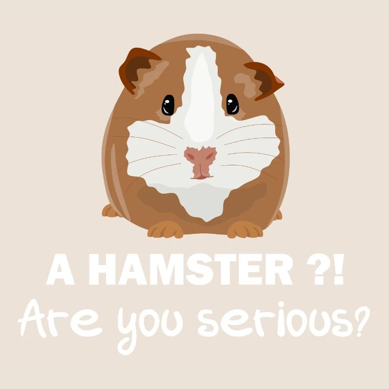 Pas de hamster - cadeau de cochon d'Inde