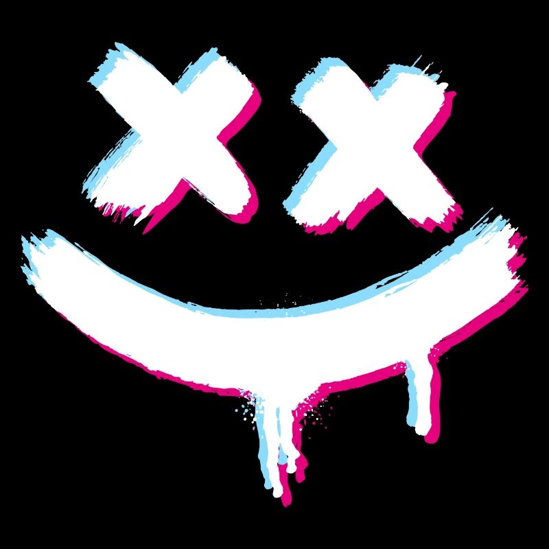 Smiley Smile Glitch Mal