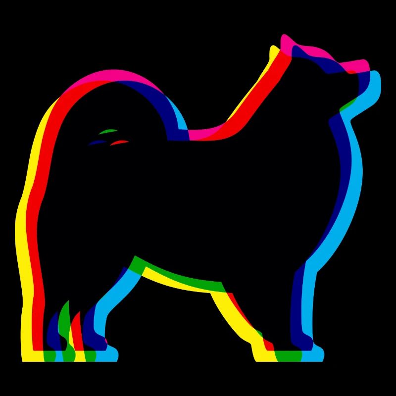 CMYK Samoyed