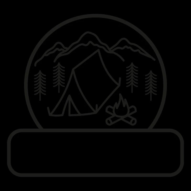 Camping Tent Pattern