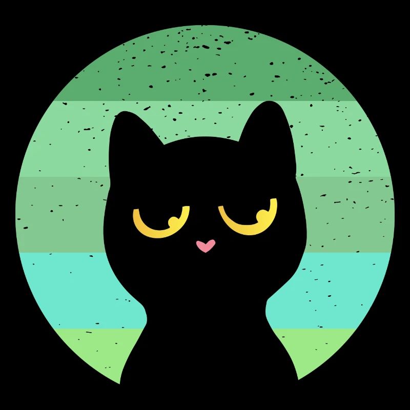 Katze Retro