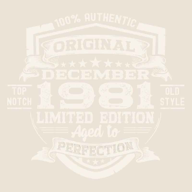 Original December 1981 41st birthday gift