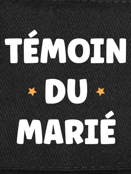 témoin du marié