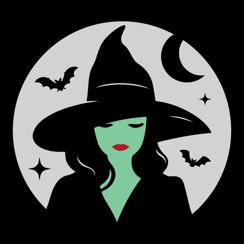 Sorcière verte, Halloween
