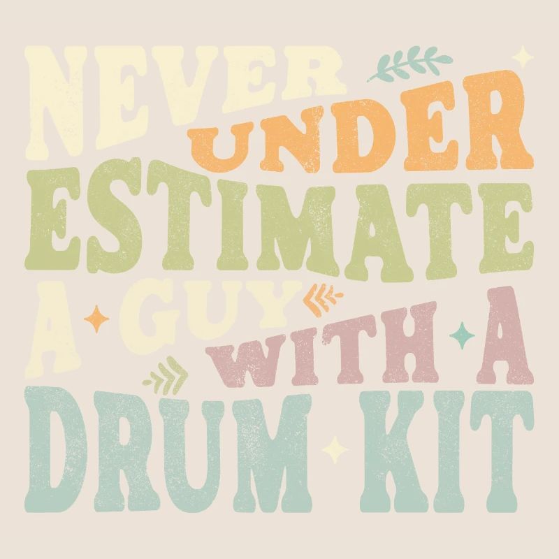 Never underestimate a Guy with a Drum kit