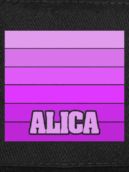 Nom de la fille Alica
