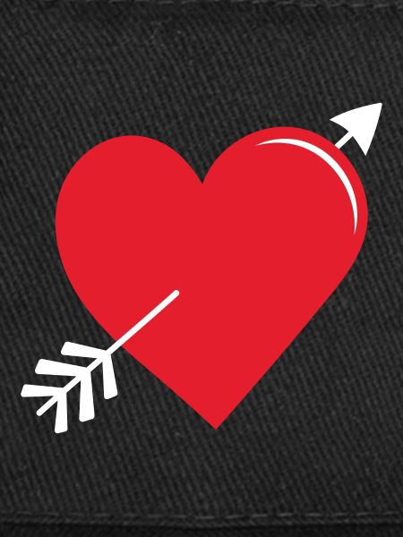 Arrow Heart Red