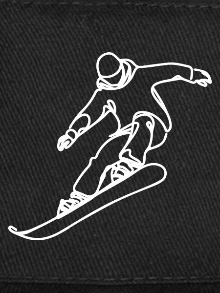 Snowboarder Drawing