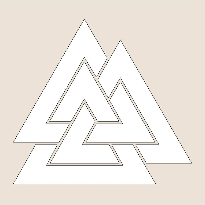 Geometric triangular nesting