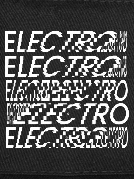 Électro-typographie Glitch