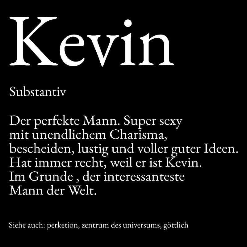 Kevin Dictionary Explanation First Name Kevin
