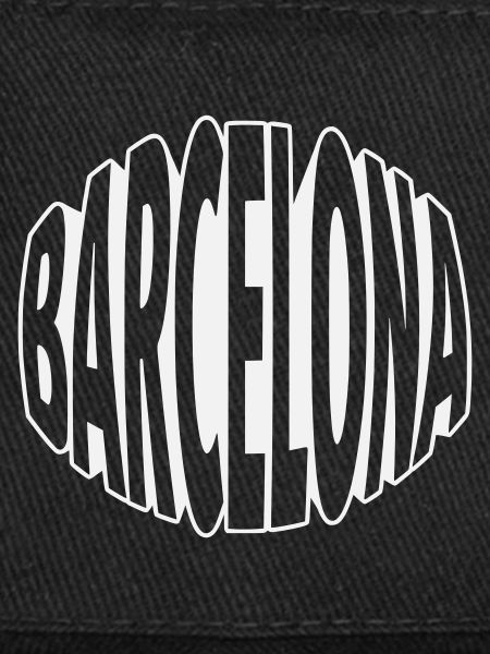 Barcelona Oval Lettering