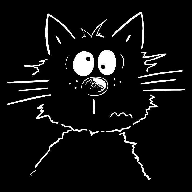 Funny Cats Sketch Cat Drawing