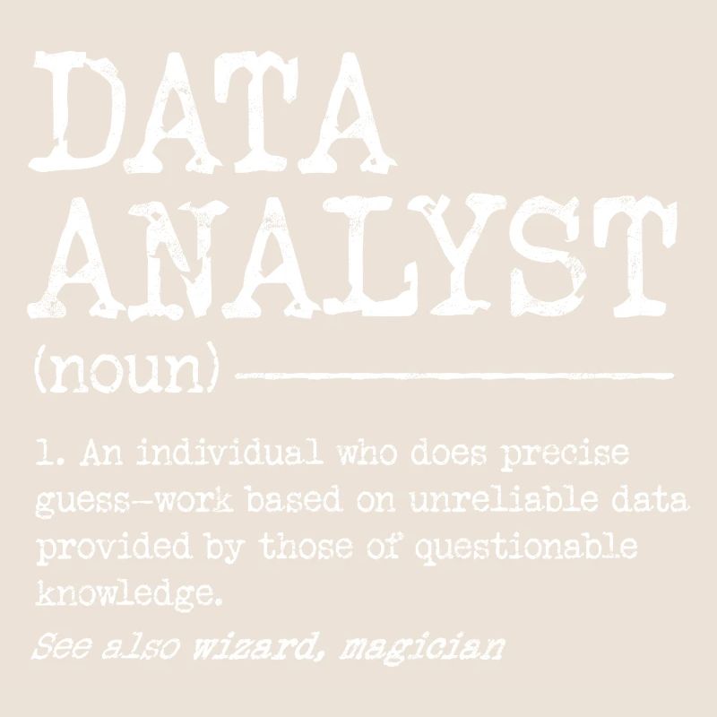 Data Analyst Meme Tee