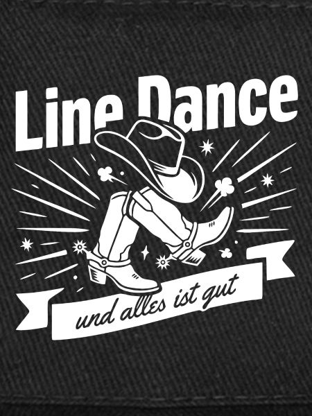 Line Dance Boots Spruch