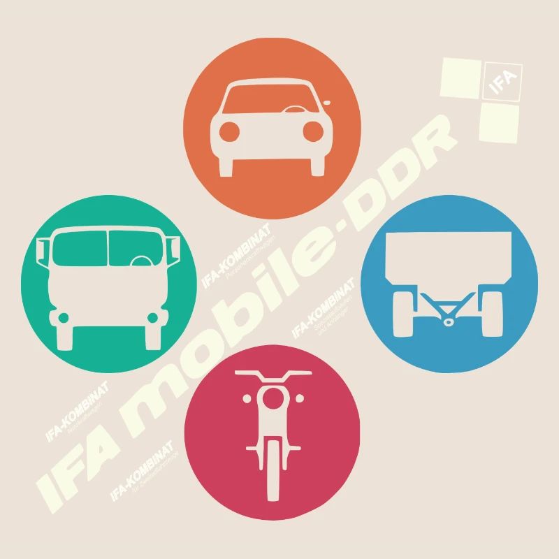 IFA mobile DDR - Retro Design - Ostalgie