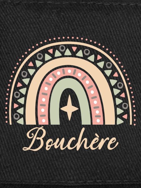 Cadeau Bouchère. Boho Rainbow bouchère.
