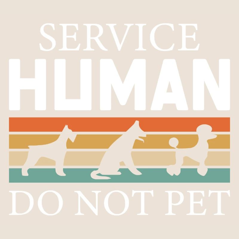 Service Human Do Not Pet