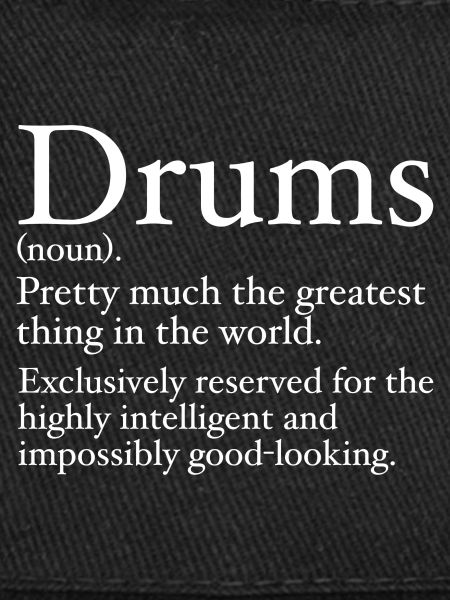 Funny Drummer Definition