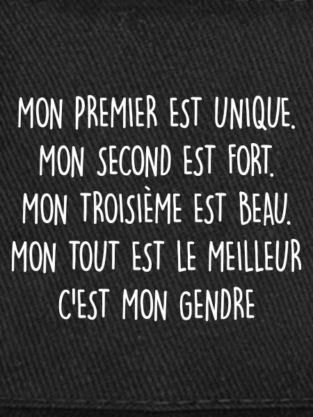 Mon gendre est beau