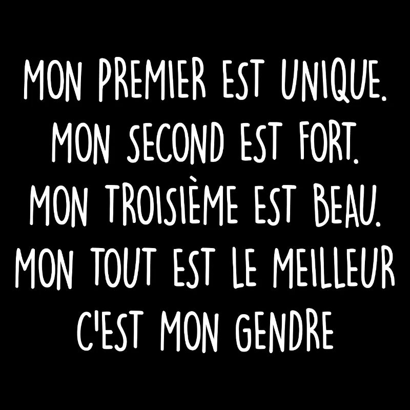 Mon gendre est beau