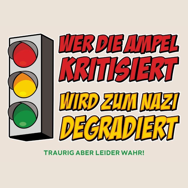 Who criticizes the traffic light