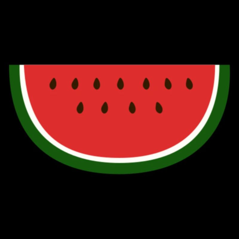 Pastèque sans Palestine