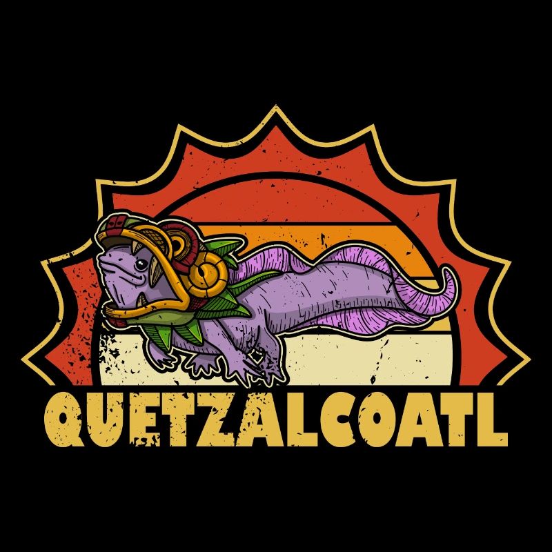 Quetzalcoatl Axolotl Mexique Divinité Aztèque