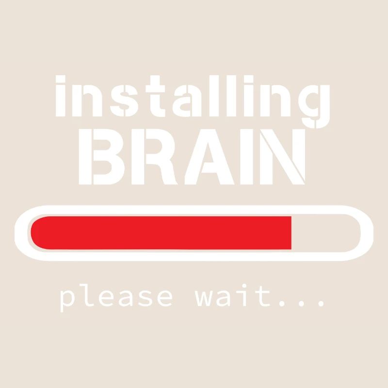 Installing Brain red bar