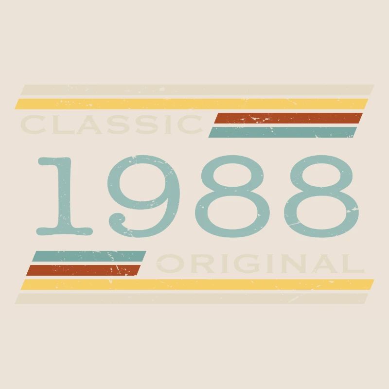 Vintage 1988, Classique, Original(e)
