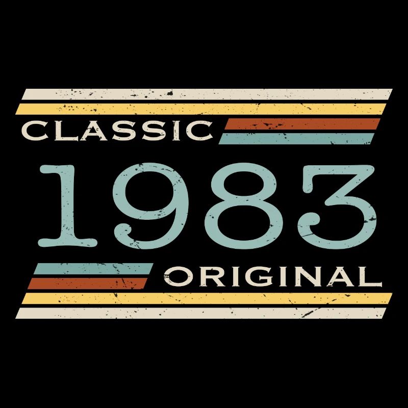 Vintage 1983, Classique, Original(e)