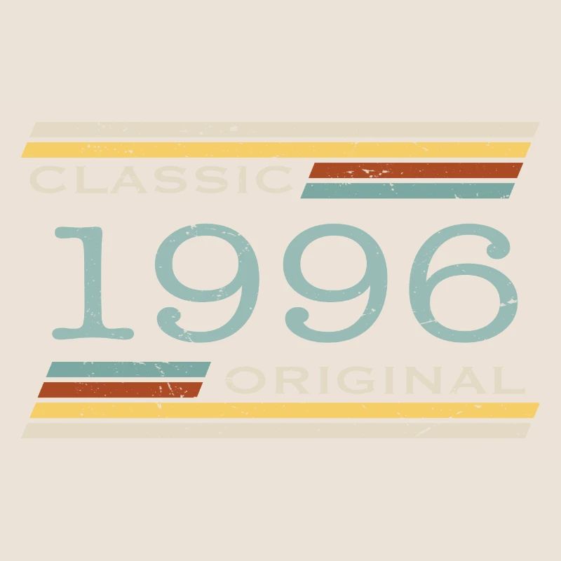 Vintage 1996, Classique, Original(e)