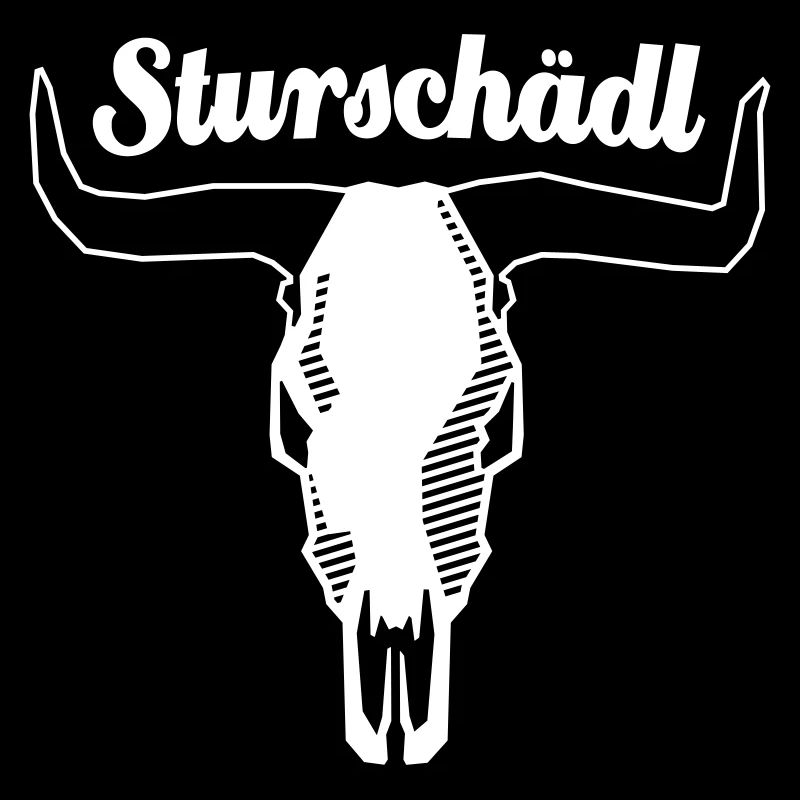 Sturschädl - weiß