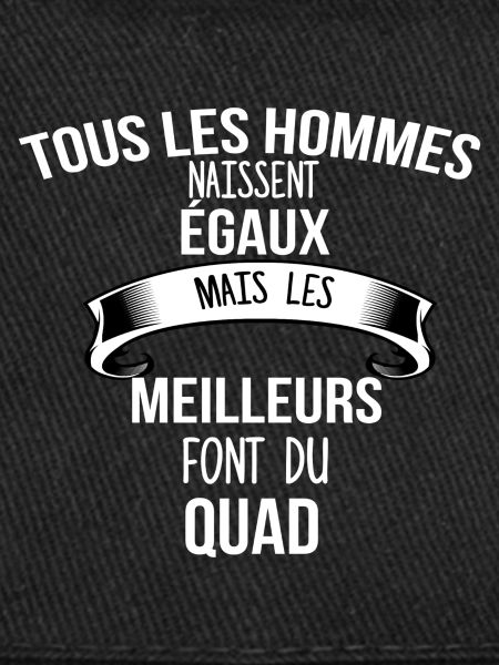 Quad cadeau humour