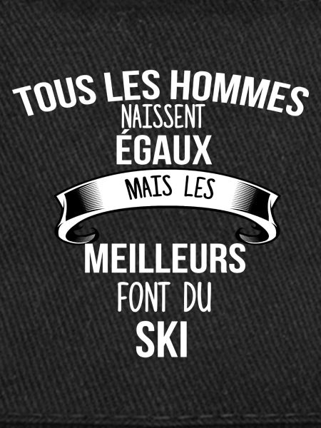 ski cadeau humour